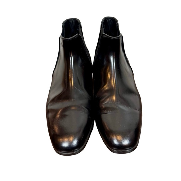 TOD’S Black Patent Leather Chelsea Ankle Boots - Picture 5 of 13